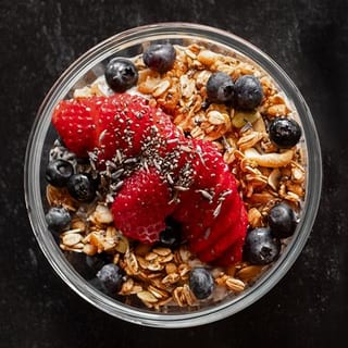 Berry Lavender Oats